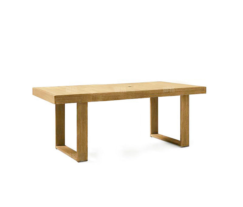 Solid Wood Dining Table and Bench Set - Rustic Farmhouse Style for Kitchen, Dining Room, or Outdoor Patio - Perfect for Family Gatherings and Entertaining