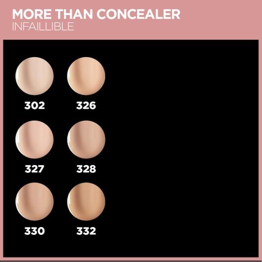 L'Oreal Paris Infallible Full Wear Concealer - Waterproof, Full Coverage, Long-Lasting - Perfect for Dark Circles, Blemishes & Highlighting (Makeup for Everyday & Special Occasions)