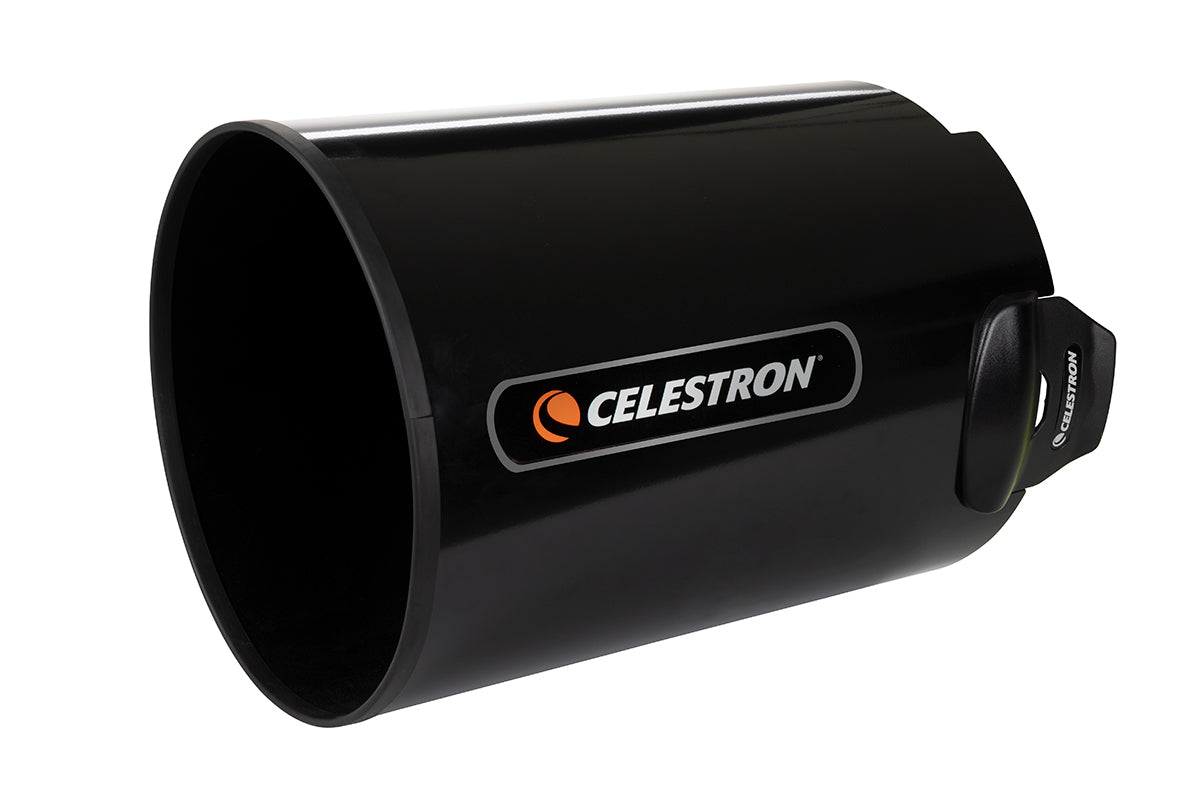 Premium Aluminum Dew Shield with Cover Cap - 8 Inch Telescope Accessory for Astronomy & Stargazing - Perfect for Night Sky Observation & Astrophotography