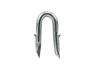 1¼ Inch Double Barbed Staples - Heavy Duty Upholstery & Carpentry Staples for Furniture, DIY Projects, and Woodworking - Secure Fabric, Leather, and Wood Fastening