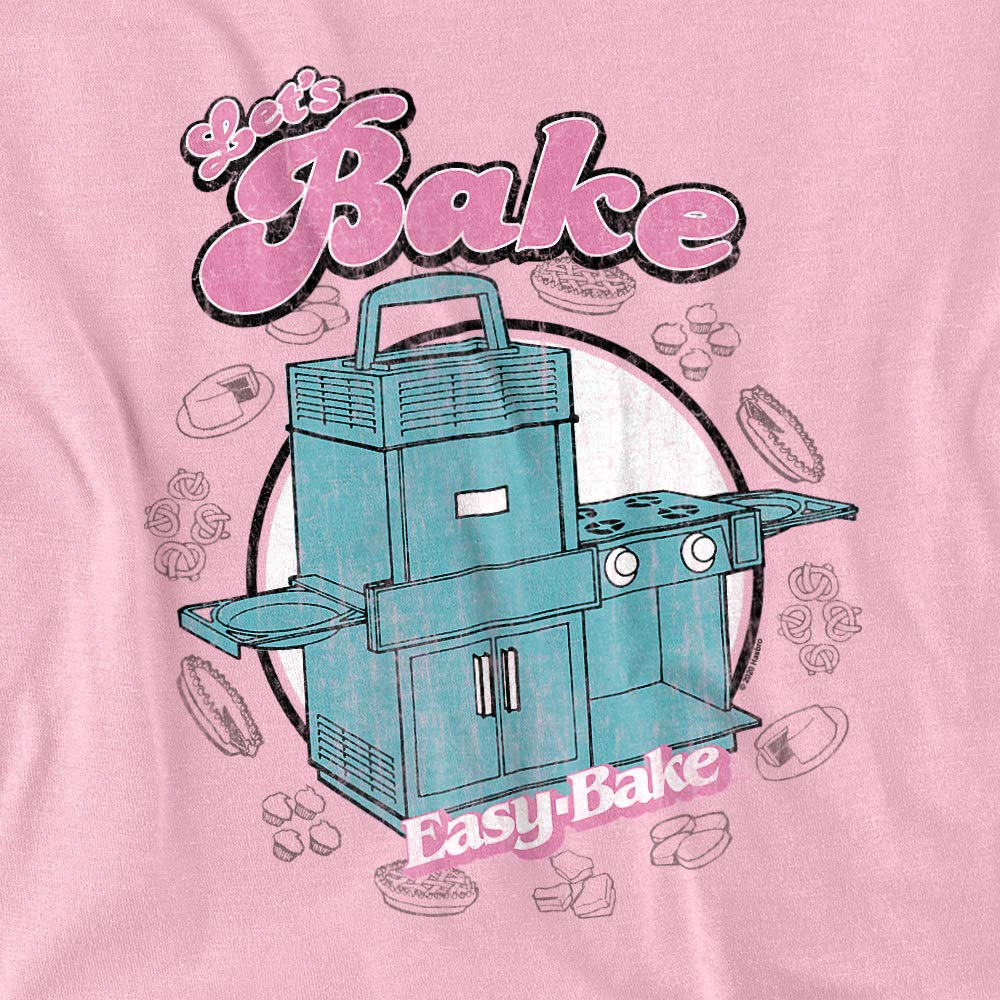 Easy Bake Oven Lets Bake Unisex T-Shirt for Adults - Funny Baking Gift for Men & Women - Perfect for Bakers, Cooking Enthusiasts & Birthday Parties