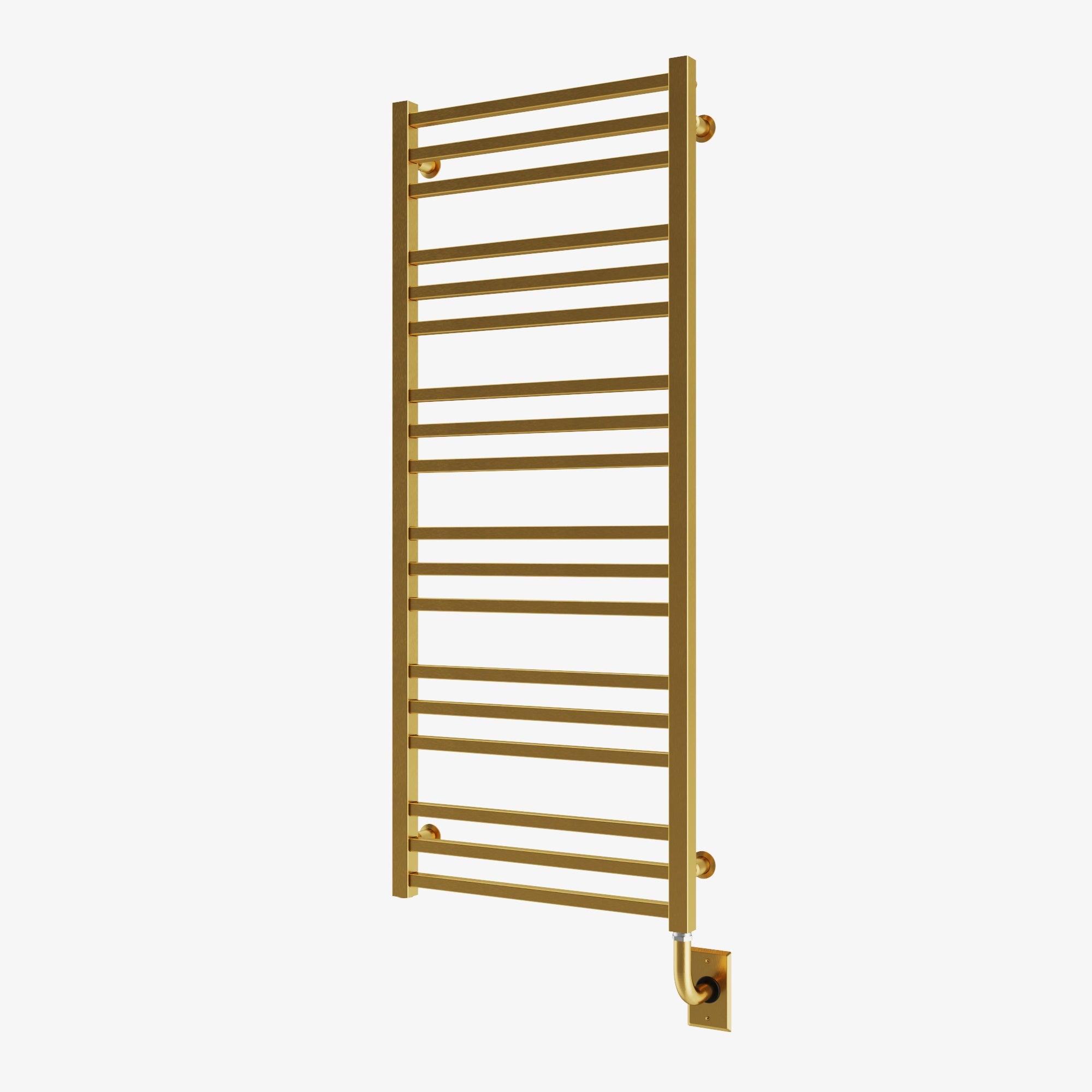 Tuzio Avento Hardwired or Plug-in Bathroom Towel Warmer - 19.5