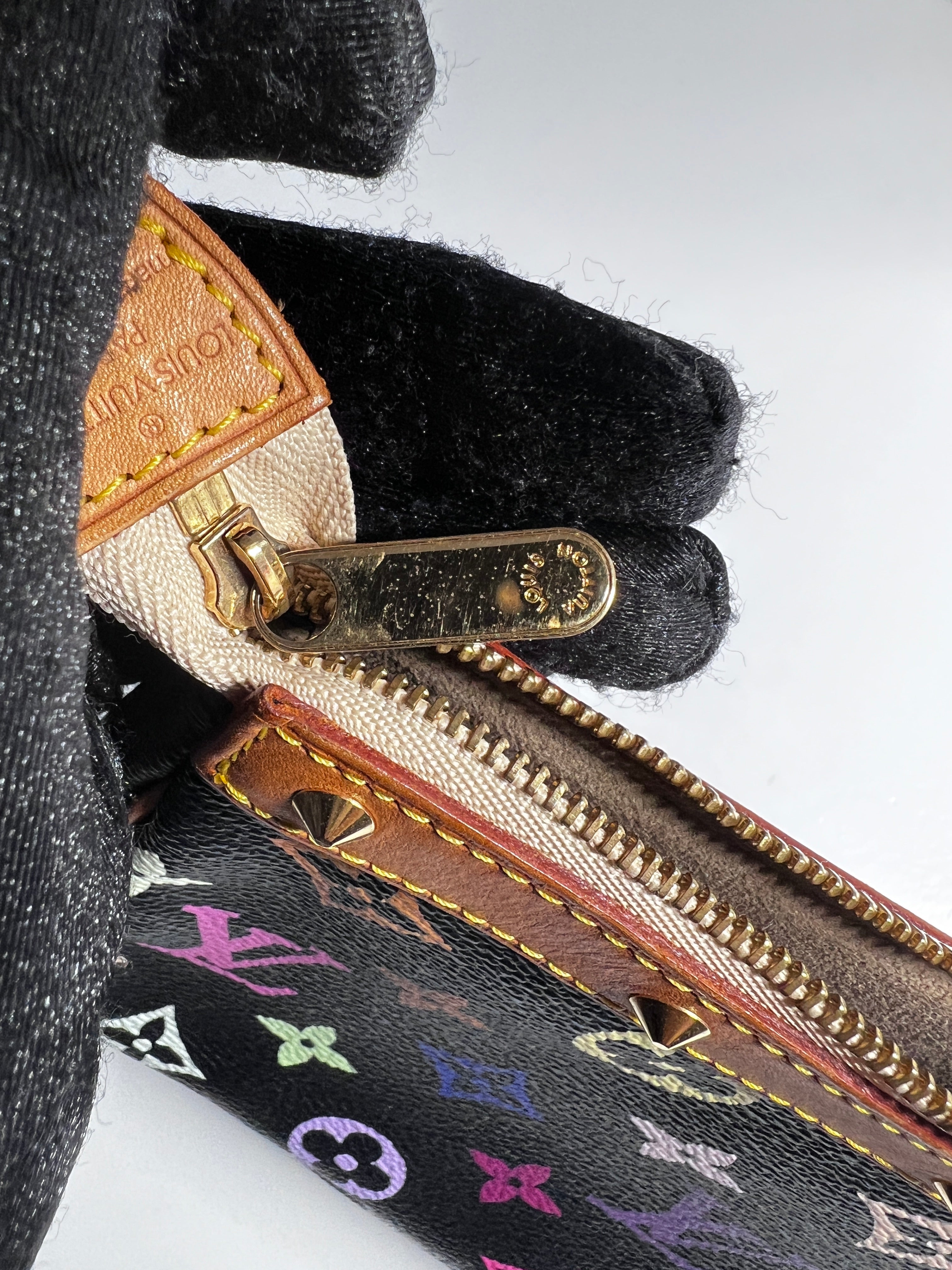 Authentic Louis Vuitton Multicolor Monogram Pochette Handbag - Stylish Crossbody Bag for Women, Perfect for Parties, Travel & Everyday Use