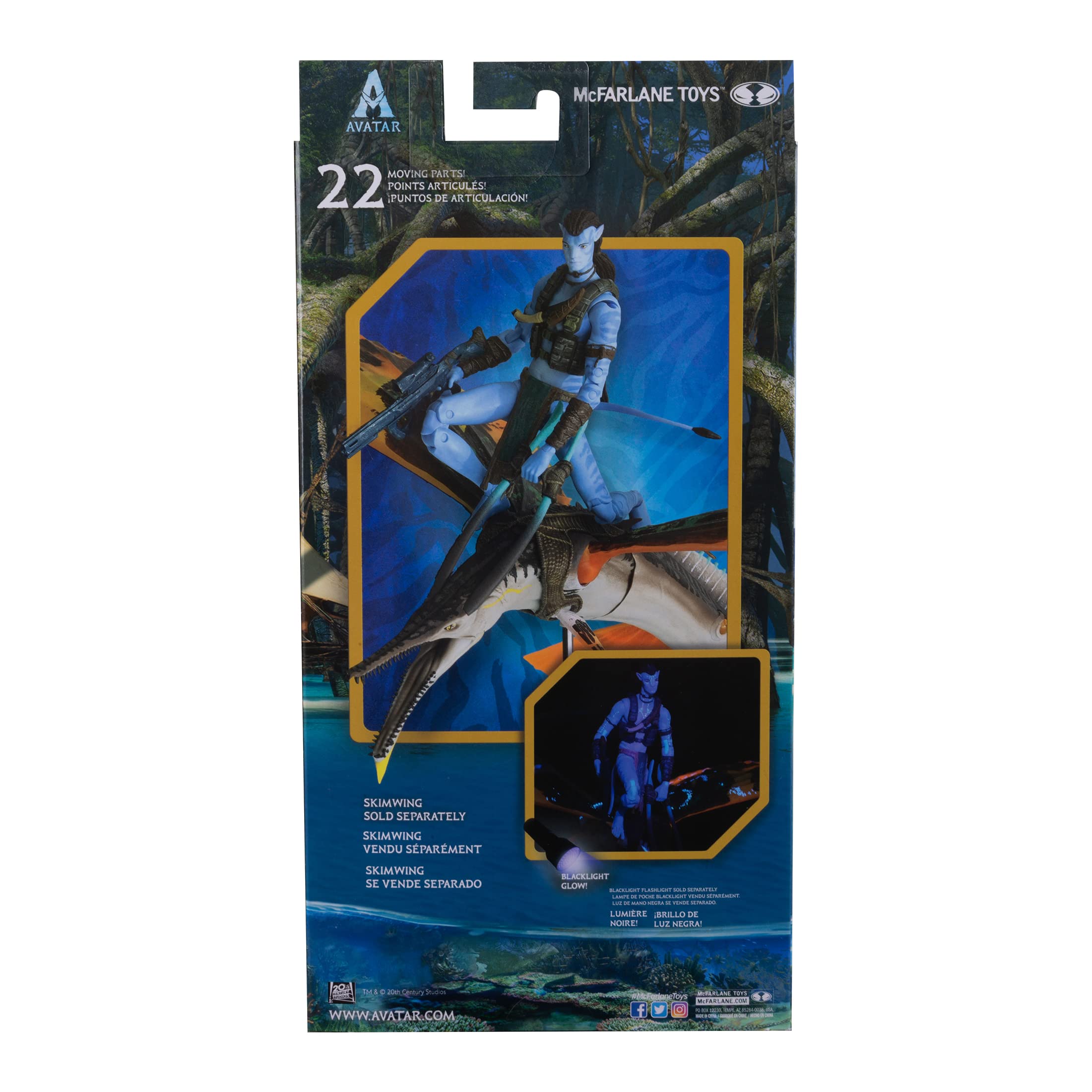 McFarlane Toys Avatar: The Way of Water Jake Sully Reef Battle Action Figure - Collectible Movie Character Toy for Fans & Gift Idea - Perfect for Display, Play & Avatar Themed Collections