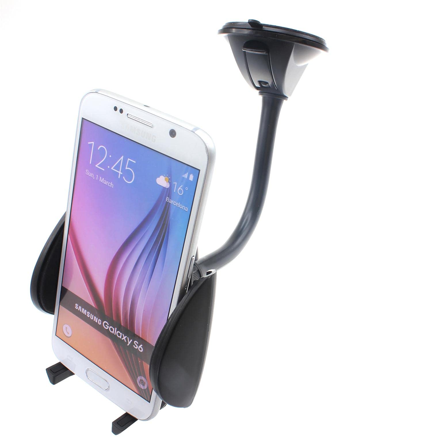 REVVL V Plus 5G Car Mount - Swivel Dash & Windshield Holder for T-Mobile REVVL V+ 5G - Secure Driving Phone Stand