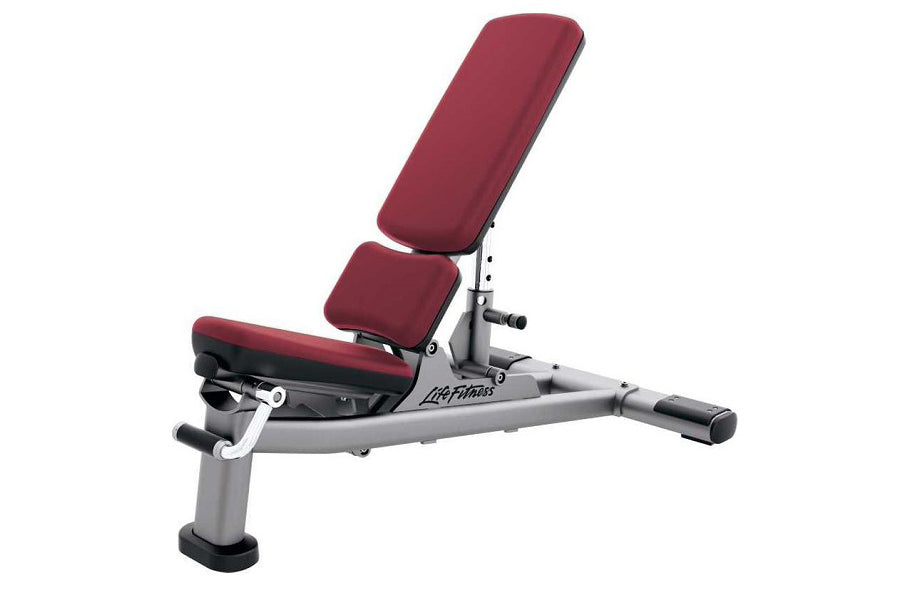 Life Fitness Signature Series Adjustable Weight Bench for Home Gym - Strength Training & Full-Body Workouts