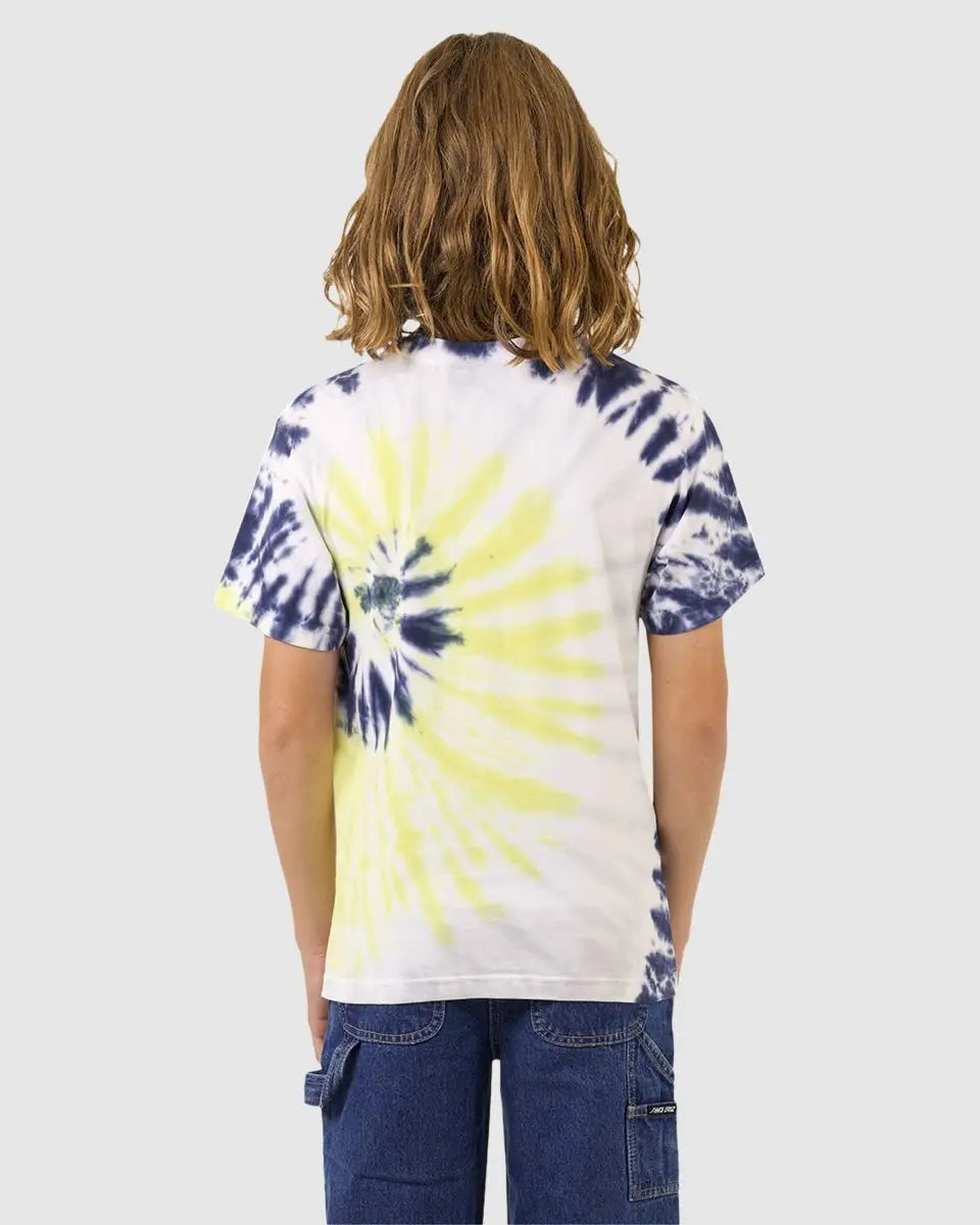Santa Cruz Vivid Dot Mono Front Boys T-Shirt - Cool Graphic Tee for Kids - Perfect for Casual Wear, School & Outdoor Activities