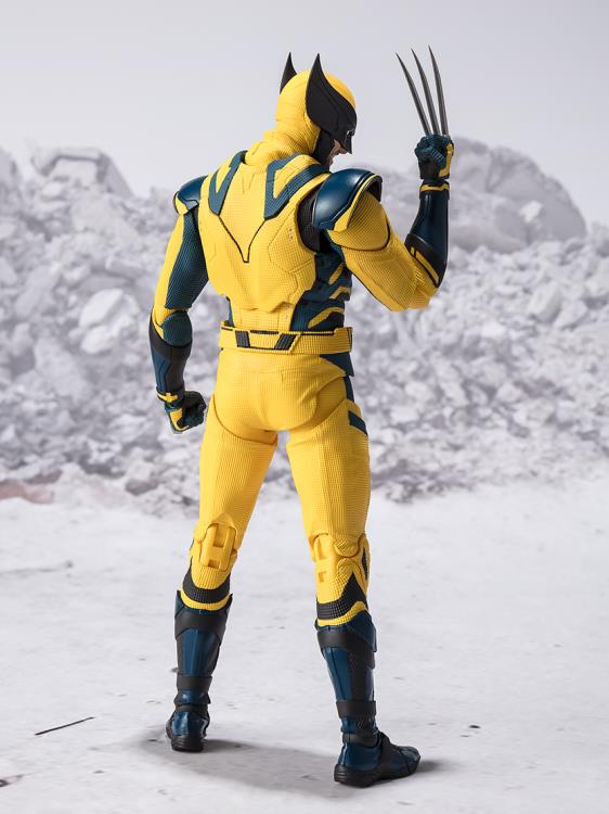 Wolverine S.H.Figuarts Deadpool & Wolverine Action Figure - Premium Collectible Marvel Superhero Toy for Display & Play - Perfect for Fans, Gifts & Comic Conventions