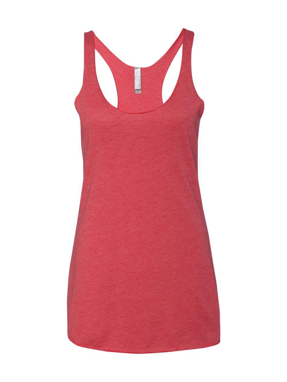 Next Level Apparel Women's Soft Terry Racerback Tank Top - Breathable Comfort Fit for Yoga, Gym & Casual Wear