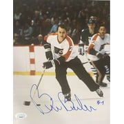 Authentic Bill Barber Signed 8x10 Philadelphia Flyers Photo with JSA COA AL44175 - Perfect for Hockey Memorabilia Collectors & Sports Fans Display