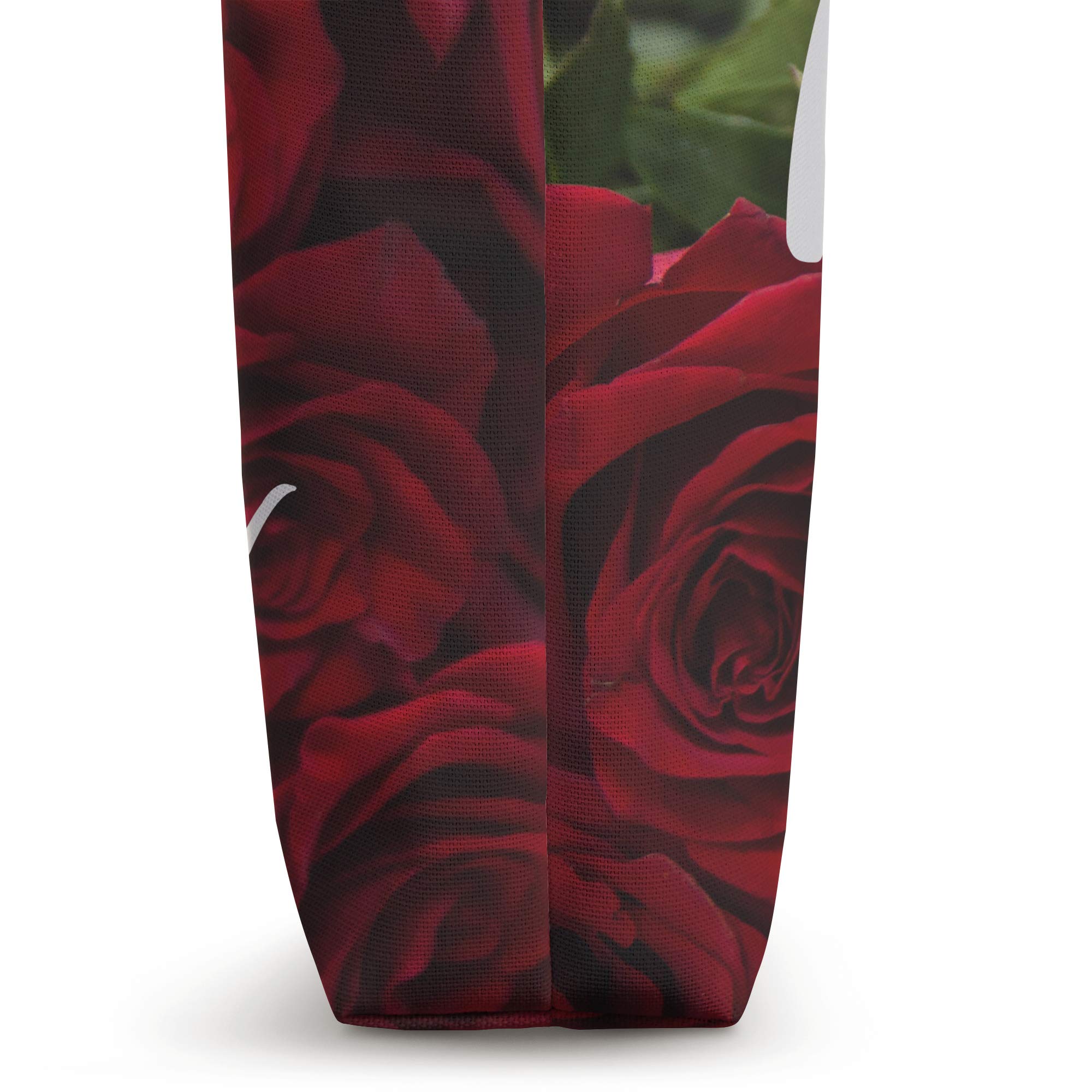 Elegant Red Rose Bridesmaid Tote Bag - Perfect for Wedding Parties, Bachelorette Events & Bridal Showers