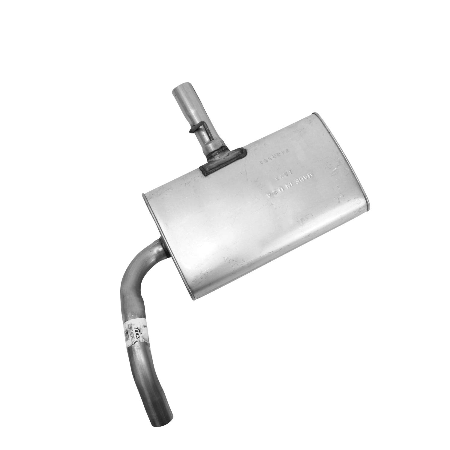 AP Exhaust 7443 Muffler - High Performance Car Exhaust System