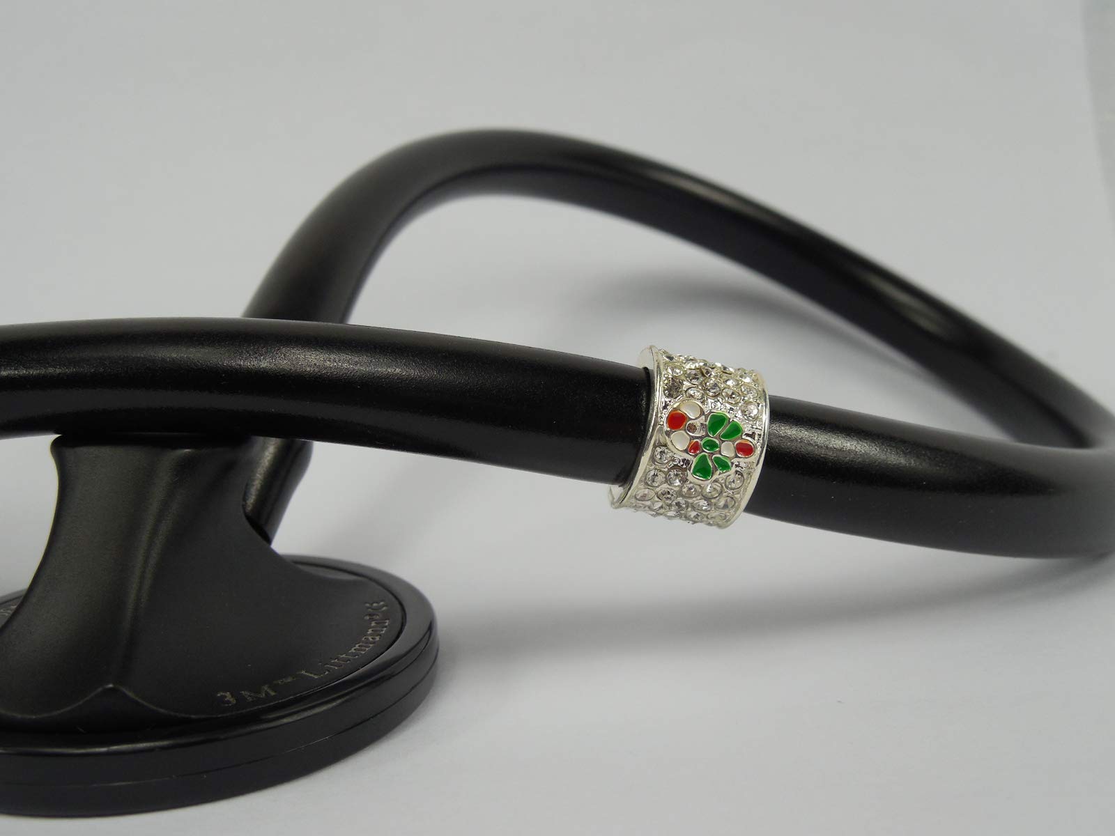 Charmed Stethoscope Charm - Candy Cane Design | Perfect for Nurses, Doctors & Medical Students | Great for Christmas Gifts & Medical Accessories