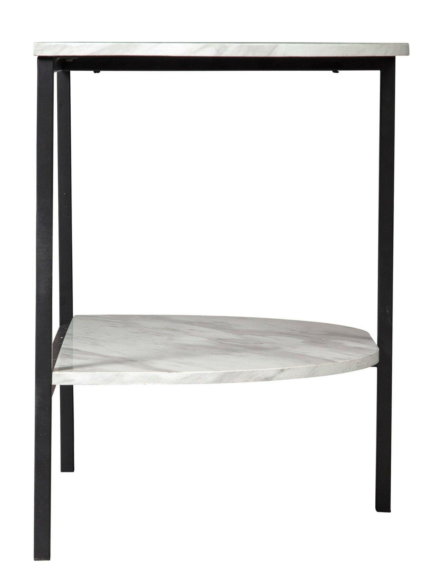 Donnesta Chairside End Table T182 7 - Small Side Table for Living Room, Bedroom, or Office - Perfect for Holding Lamps, Books, and Drinks