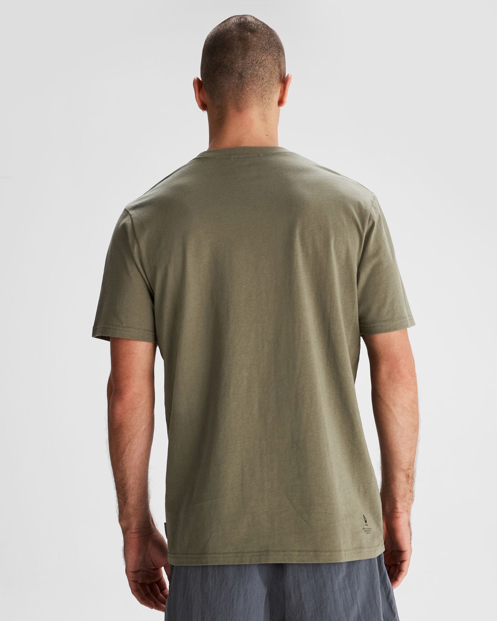 Organic Cotton Men's O.Smither Kea T-Shirt - Soft Breathable Beech Color Tee for Casual Wear & Outdoor Activities