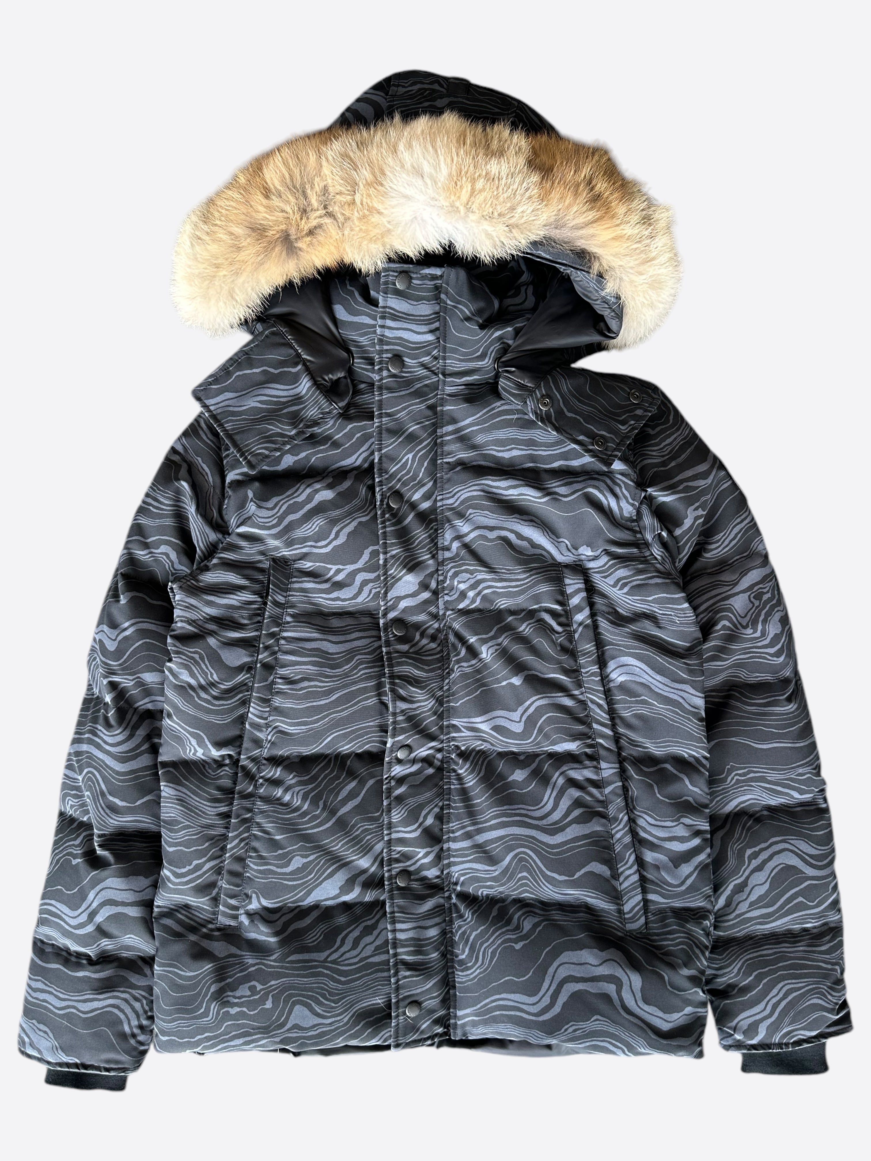 Canada Goose Black Geode Wyndham Black Label Men's Winter Jacket - Premium Waterproof Parka for Extreme Cold Weather | Perfect for Snowboarding, Skiing & Outdoor Adventures