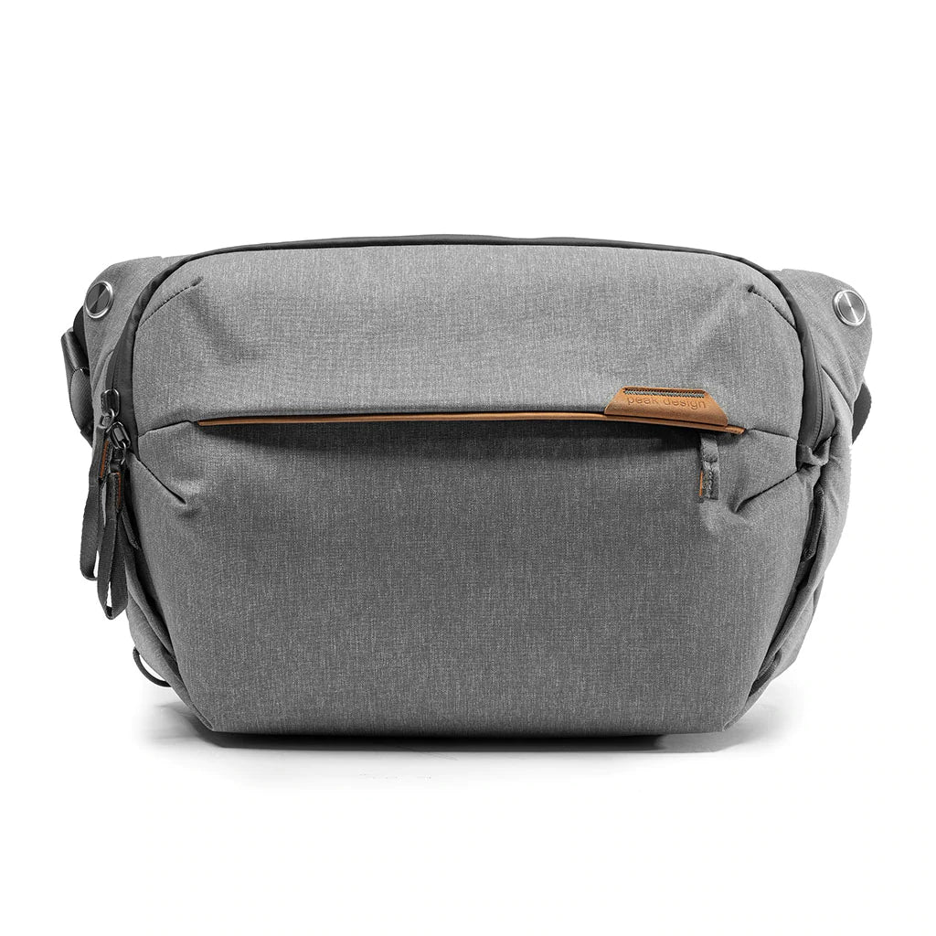Peak Design Everyday Sling 10L v2 Ash - Compact Camera Bag for Photographers | Waterproof & Durable for Travel, Hiking & Urban Commute
