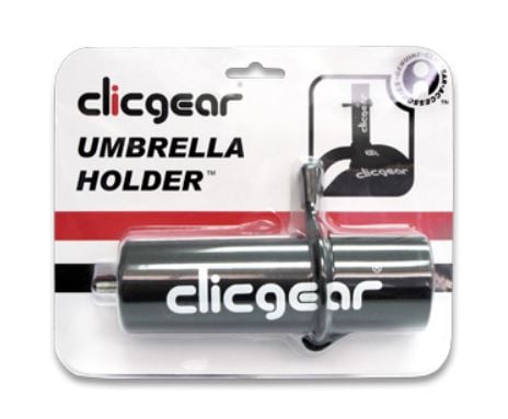 Clicgear Golf Umbrella Holder - Adjustable & Durable Golf Cart Accessory for Rain or Sun Protection | Perfect for Golfers in All Weather Conditions