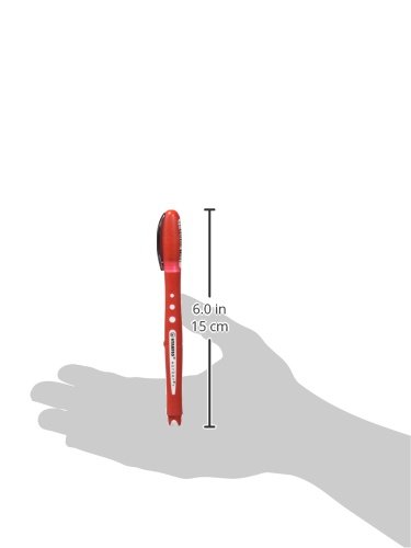 STABILO® Worker Colorful Rollerball Pen - Smooth Writing Red Ink Pen for Office, School & Note Taking - Premium Quality Rollerball Pens for Professionals & Students