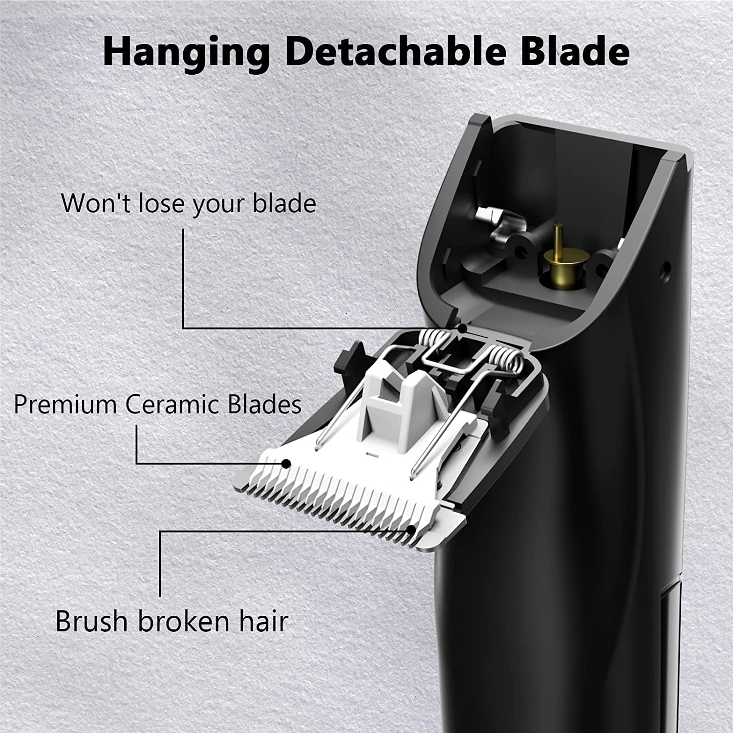 Electric Body Shaver for Men - Waterproof USB Rechargeable Body Trimmer with LED Light | Full Body Grooming Kit for Beard, Chest, Back & Pubic Hair | Perfect for Travel, Gym & Home Use
