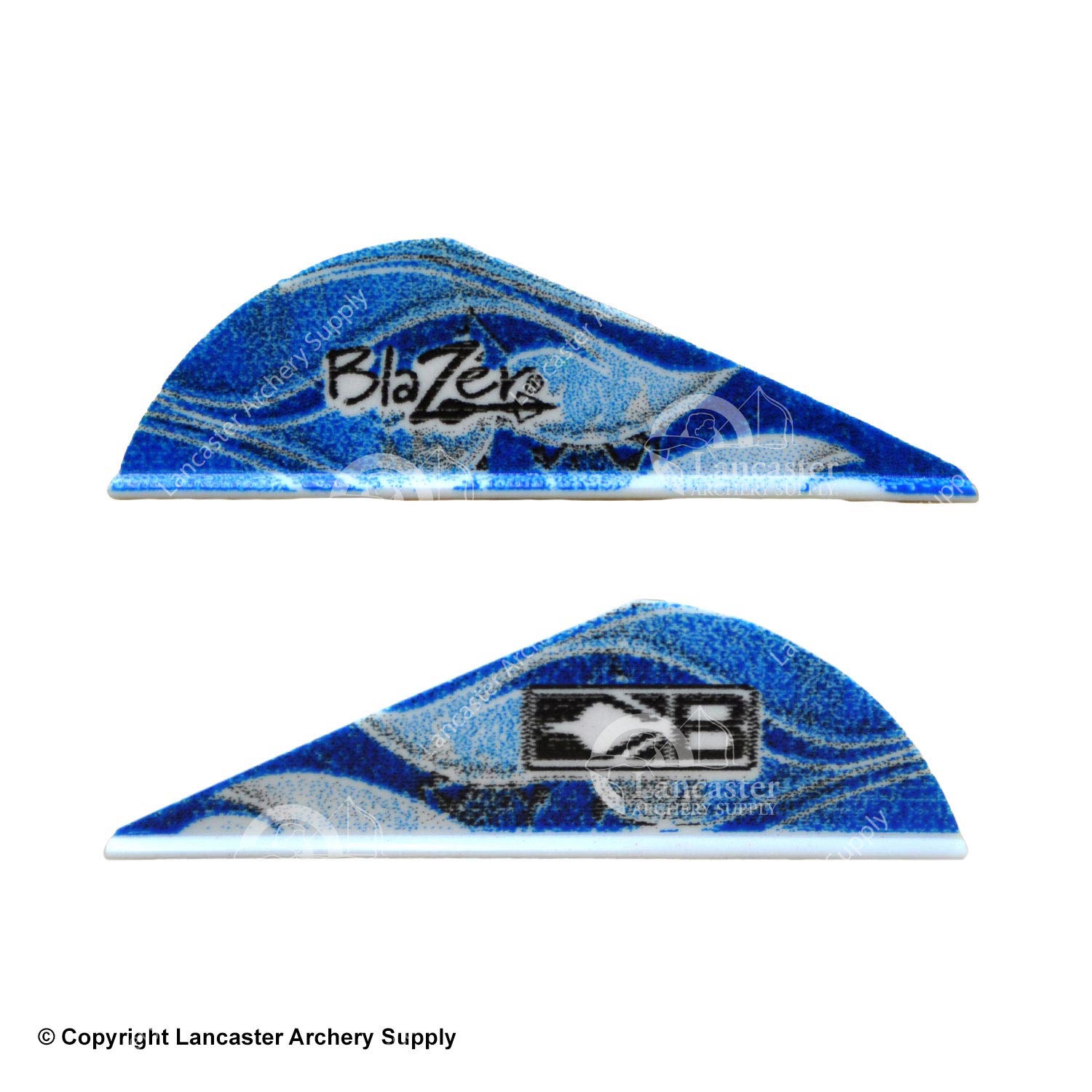 Bohning True Color Blazer Vanes - High Visibility Archery Fletching for Outdoor Hunting & Target Practice