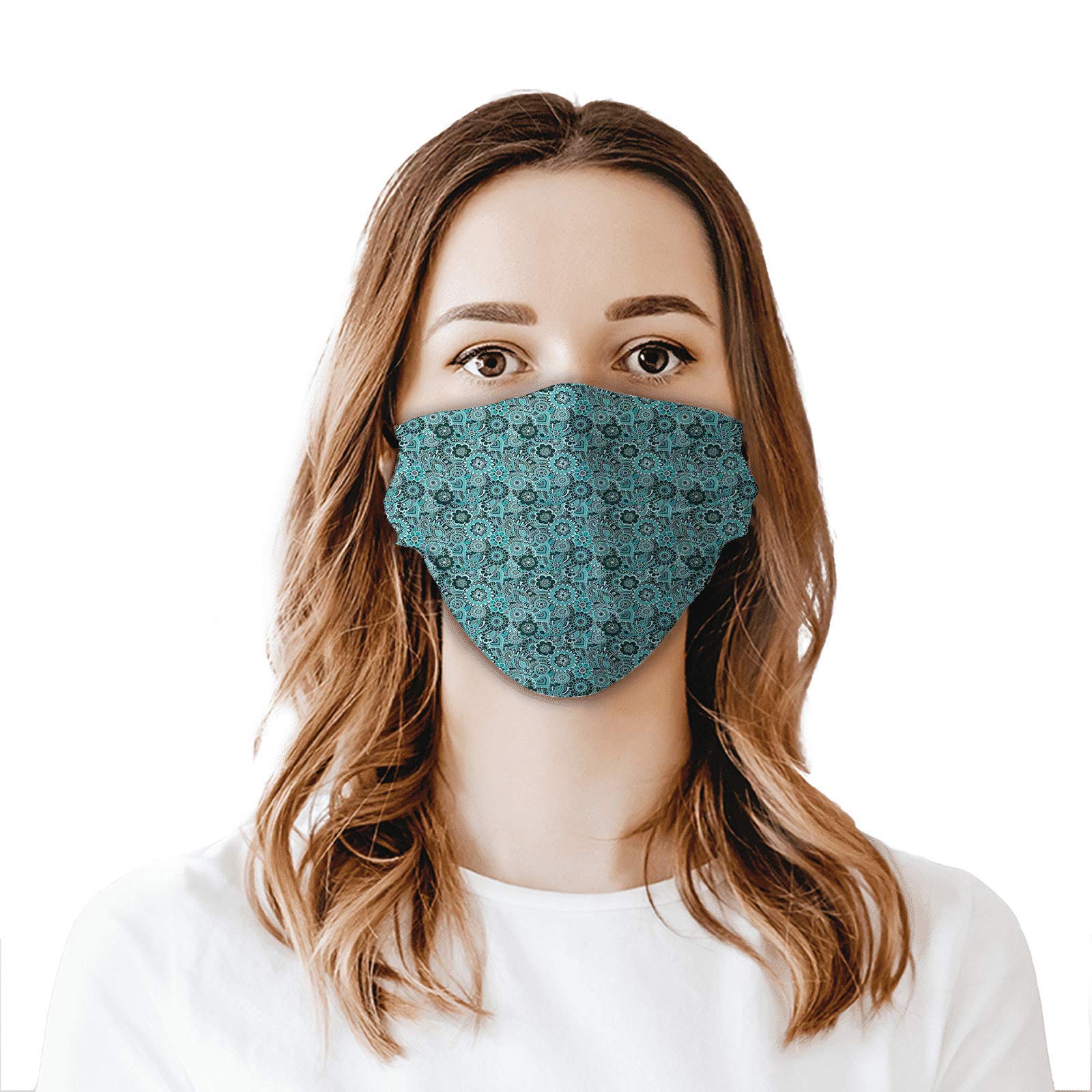 Activated Carbon Face Mask with Replaceable Filters - Washable & Reusable Respirator for Outdoor Activities, Cycling, Running & Pollution Protection