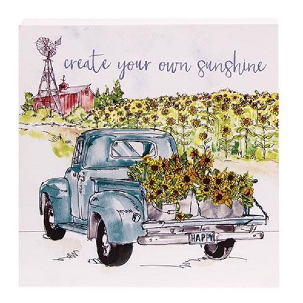 DIY Sunshine Box Sign - Customizable Wooden Wall Art for Home Decor, Gift & Craft Projects - Perfect for Living Room, Bedroom & Nursery