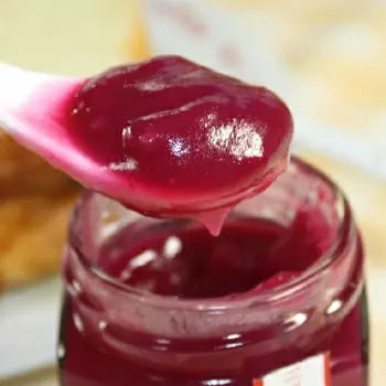 Organic Beni Imo Purple Sweet Potato & Shikuwasa Lime Jam 160g - Premium Okinawan Fruit Spread for Toast, Desserts & Gift Giving
