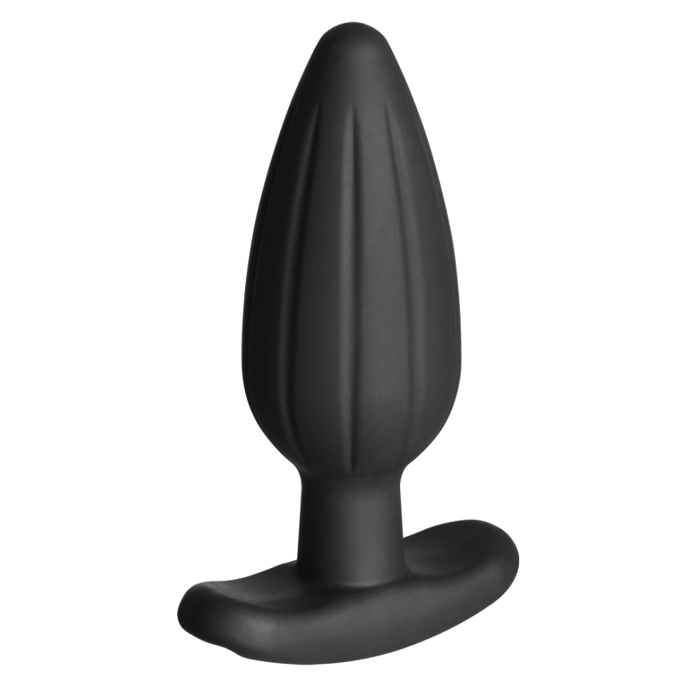 Premium Noir Rocker Electro Butt Plug - Large Black Silicone Anal Toy for Men & Women - Perfect for Couples Play, BDSM, and Solo Pleasure