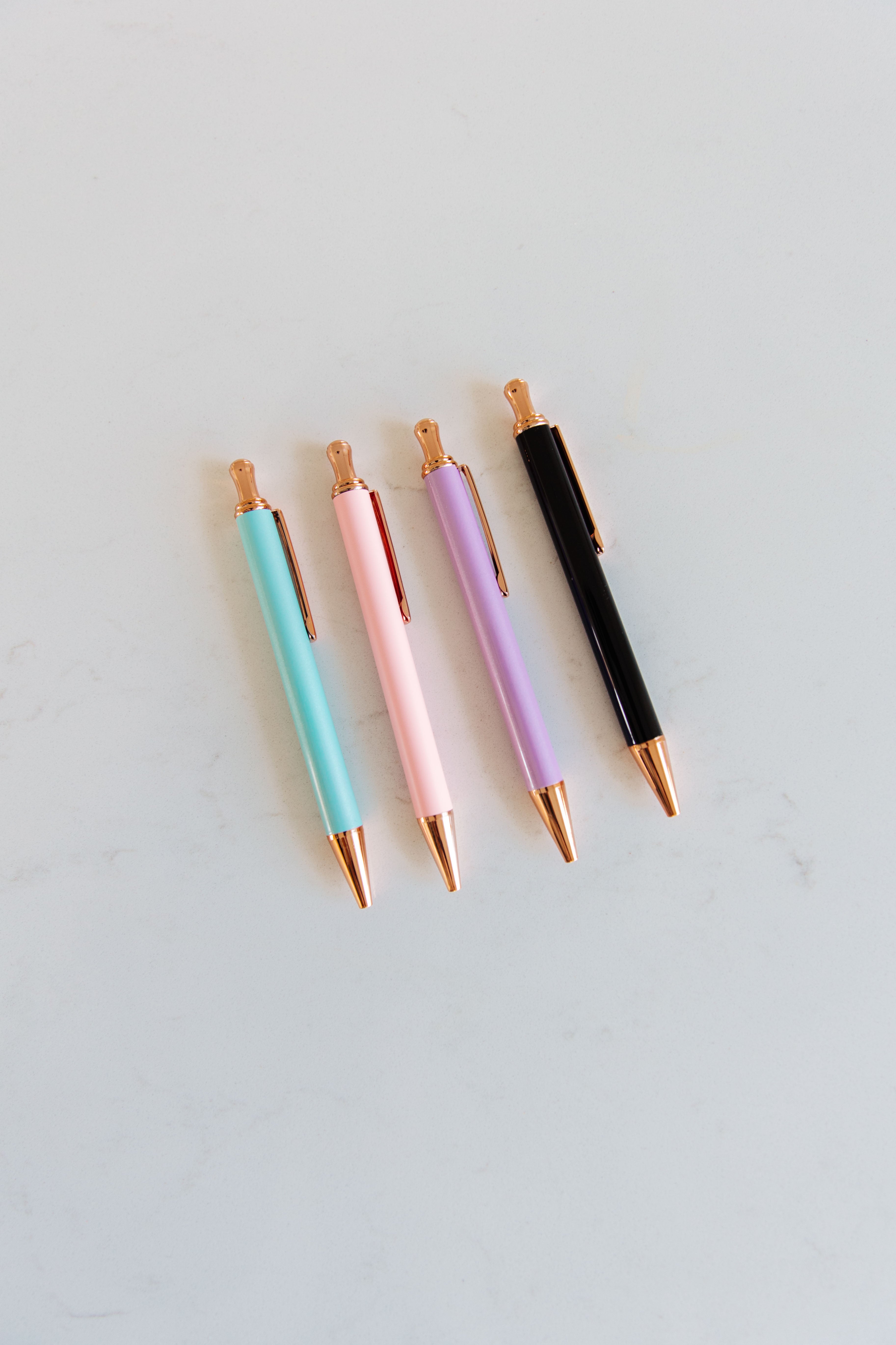 Premium Joan Hancock Pen Set - Elegant Ballpoint Pens for Writing, Note Taking & Office Use - Perfect Gift for Professionals, Students & Teachers