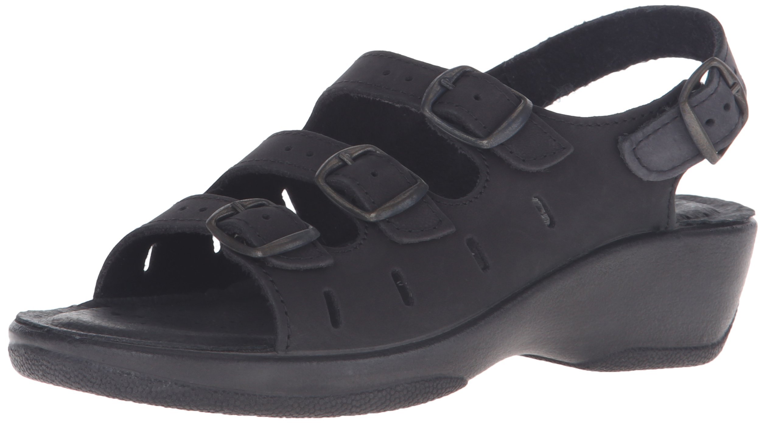 Spring Step Women's Willa Wedge Sandal - Comfortable Slip-On Summer Shoes with Cushioned Footbed | Perfect for Beach, Vacation & Casual Outings