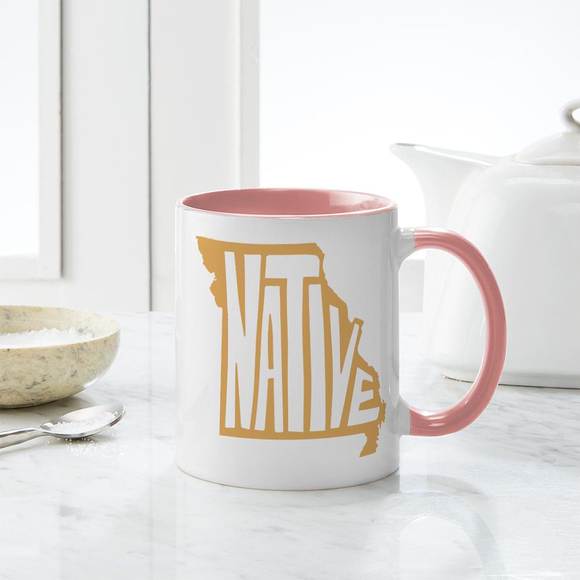 Missouri Native 11 oz Ceramic Coffee Mug (325 ml) - Durable Travel Mug for Office, Home & Camping - Perfect Gift for Coffee Lovers
