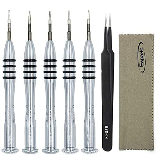 Ewparts 7-Piece Pentalobe Screwdriver Set for MacBook Air & Pro - Precision Repair Tool Kit for iPhone, iPad, MacBook Retina - Perfect for DIY Electronics Repair and Maintenance