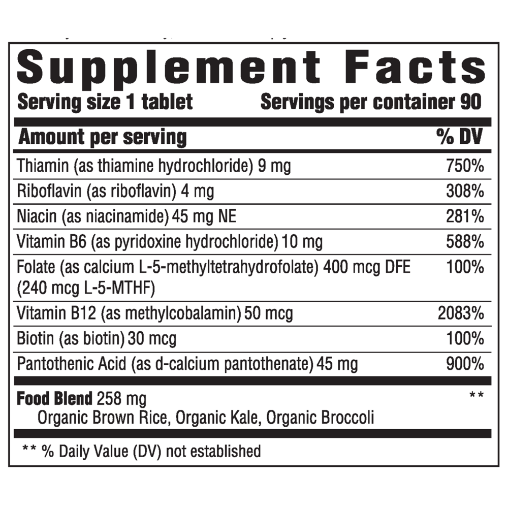 Innate Response B Complex Vitamins - High Potency B Vitamin Supplement for Energy, Stress & Metabolism Support - Ideal for Busy Professionals & Active Lifestyles
