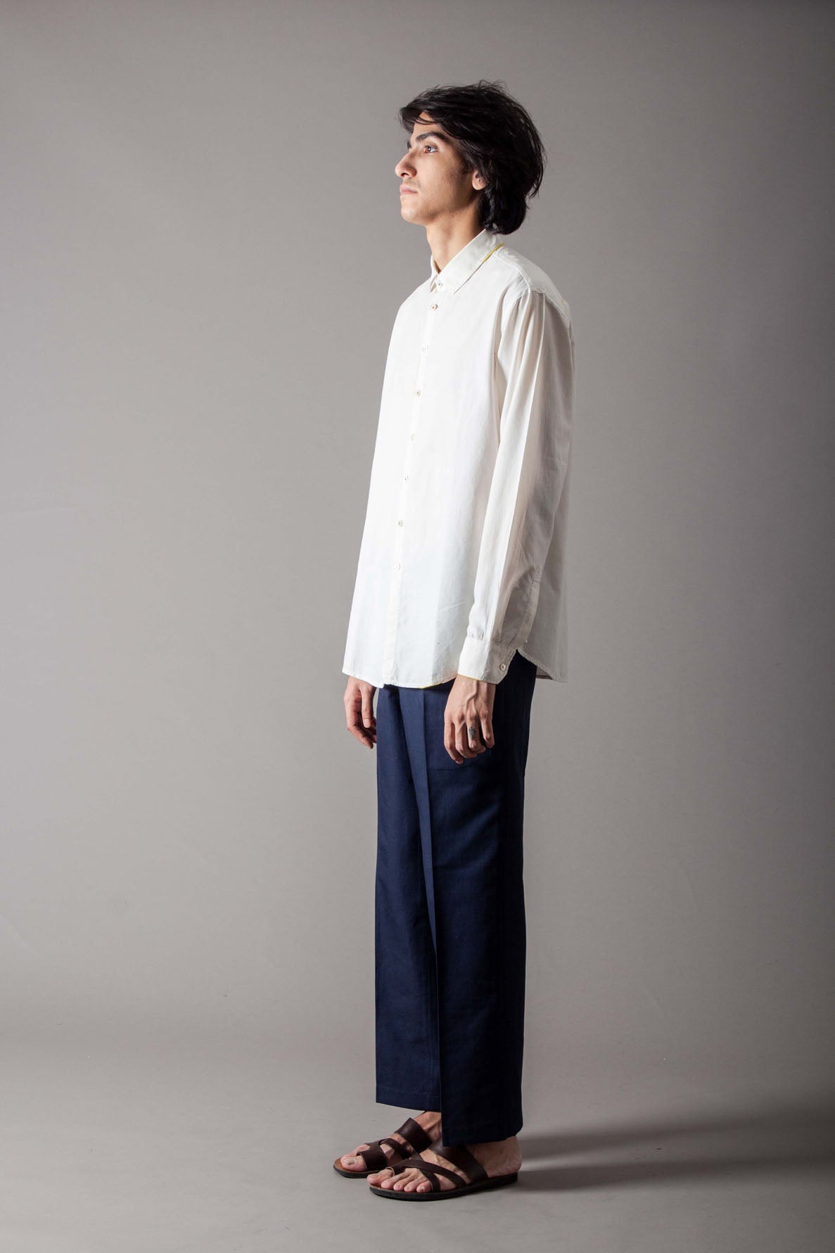 Authentic Handspun Handwoven Cotton Shirt for Men | Premium White Kurta | Perfect for Festivals, Weddings & Casual Wear
