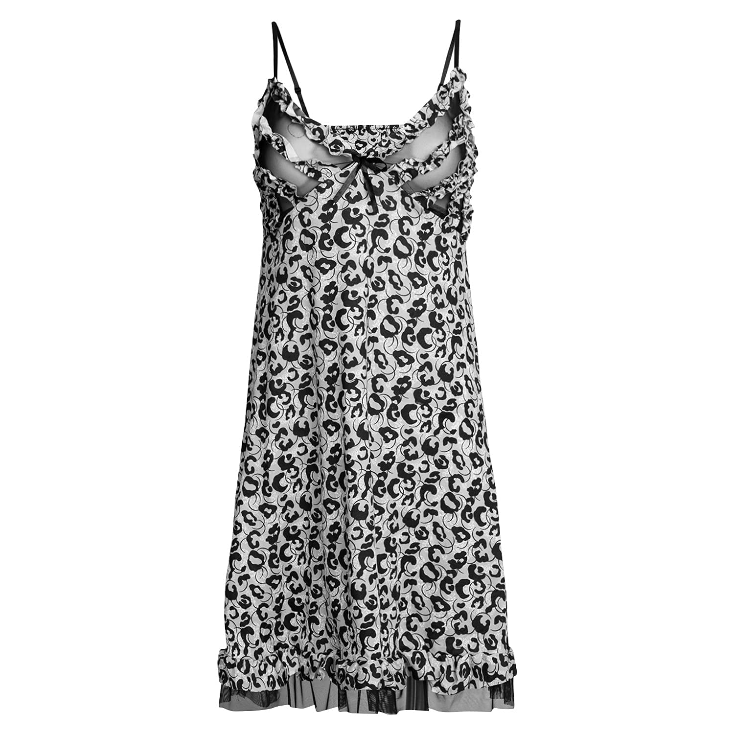 JEFFRICO Women's Soft Sleepwear Nightgown - Comfortable Pajama Dress & Nightshirt for Relaxing at Home, Lounging or Sleeping