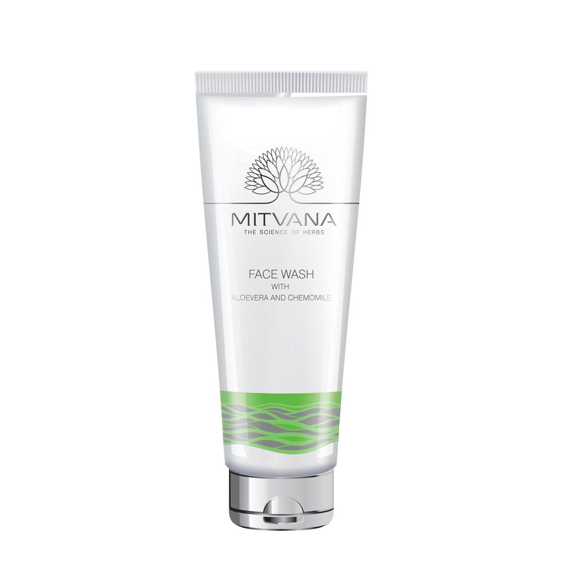 MITVANA Aloe Vera & Chamomile Face Wash 100ml - Gentle Cleansing for Sensitive Skin, Acne & Dry Skin - Perfect for Morning & Night Skincare Routine