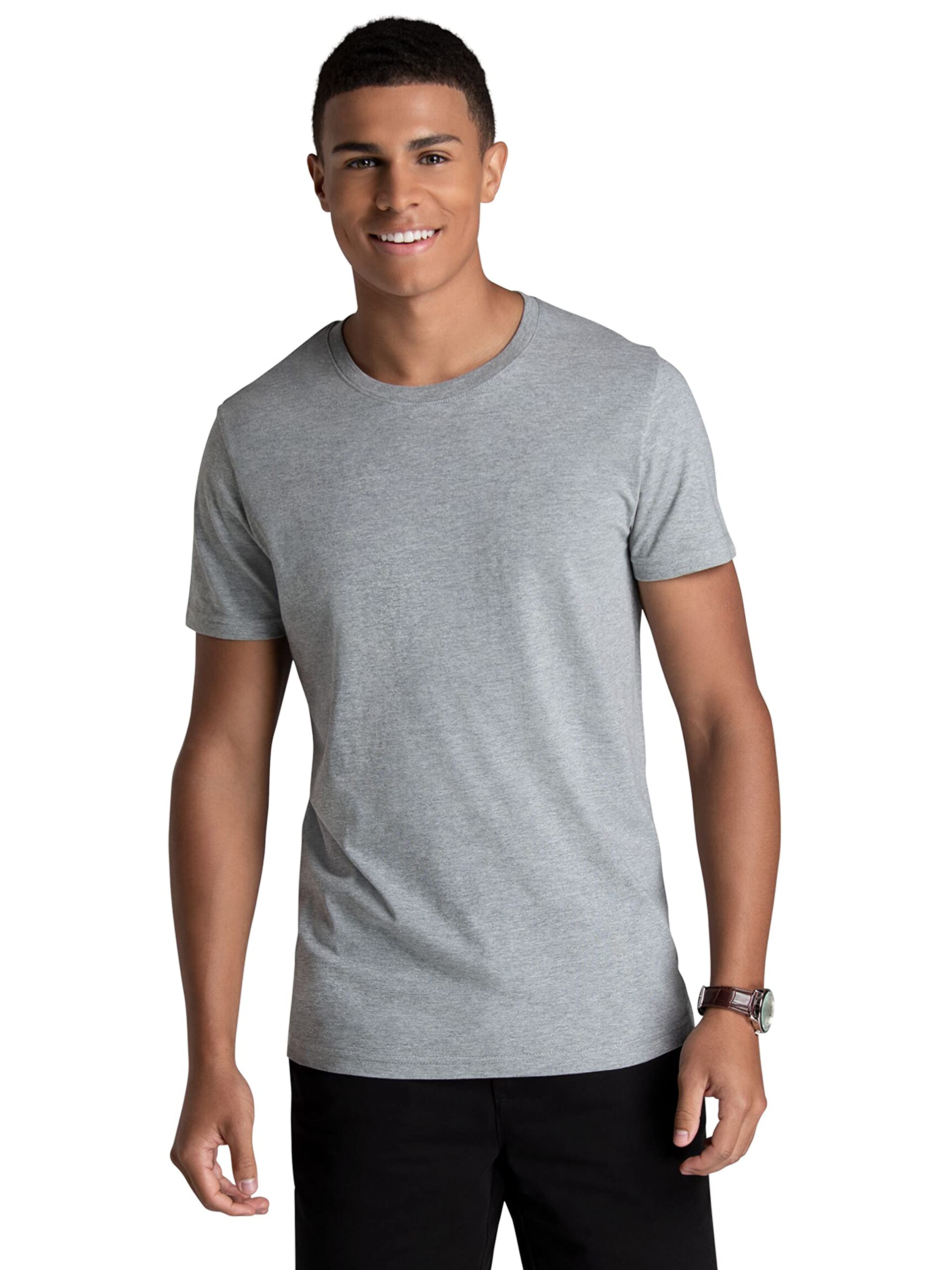 Fruit of the Loom Recover Cotton T-Shirt - Eco-Friendly Sustainable Recycled Fiber Tee for Men & Women | Perfect for Casual Wear, Gym, and Everyday Comfort