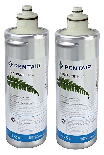 Everpure H-54 Water Filter Replacement Cartridge (EV9252-68) - 2 Pack - Compatible with Everpure Systems - Clean & Safe Drinking Water for Home, Office, and Commercial Use
