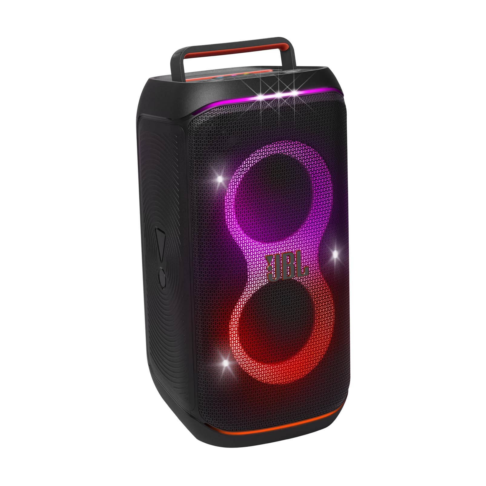 JBL PartyBox Club 120 Portable Bluetooth Speaker with Powerful Pro Sound, Foldable Handle, IPX4 Waterproof - Perfect for Outdoor Parties, Beach Events & Home Entertainment (Renewed, Black)