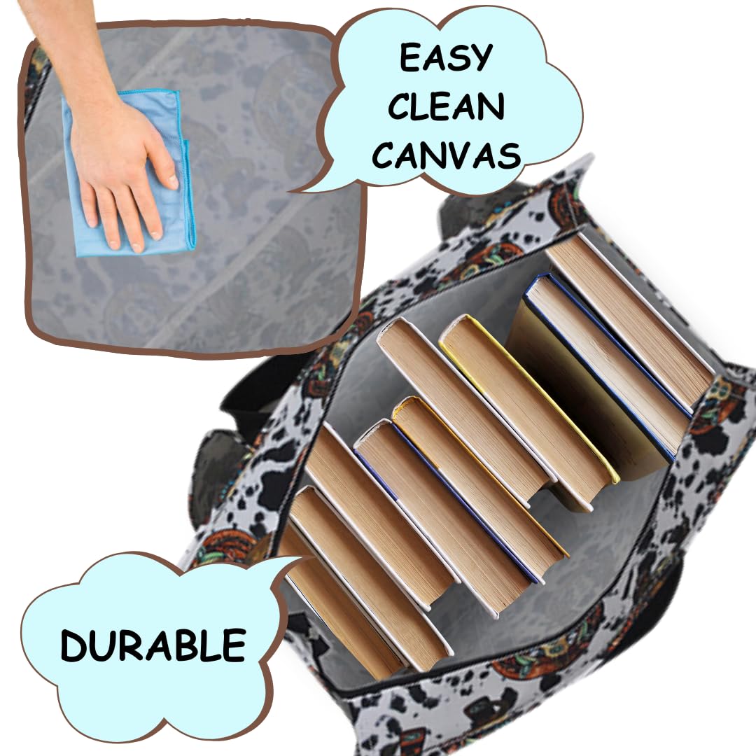 NGIL Waterproof Tote Bag with Top Zipper - Durable Utility Bag for Work, Gym & Travel - Perfect Gift for Women, Nurses & Professionals - Great for Commuting, Shopping & Outdoor Activities