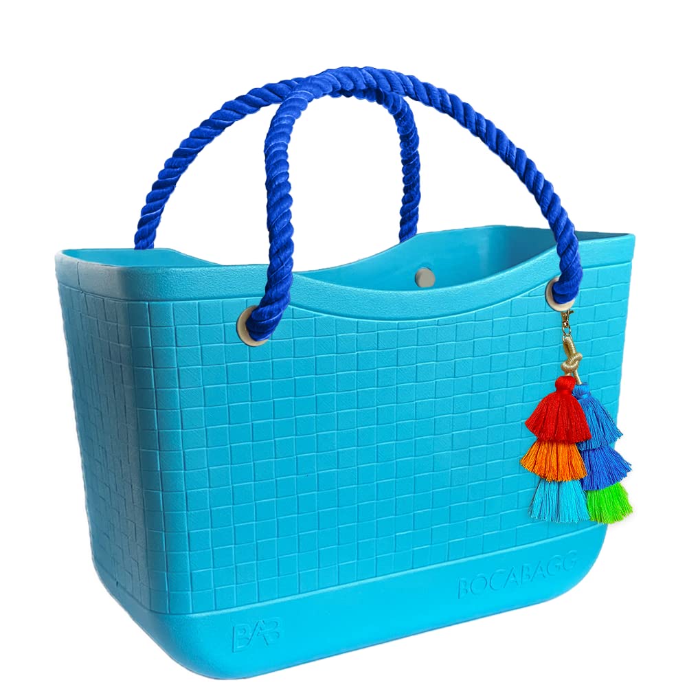 BocaBagg: Large Waterproof Beach Tote Bag for Women - Sand Resistant, Fade Proof, Lightweight & Durable - Perfect for Beach Vacations, Pool Parties & Summer Travel
