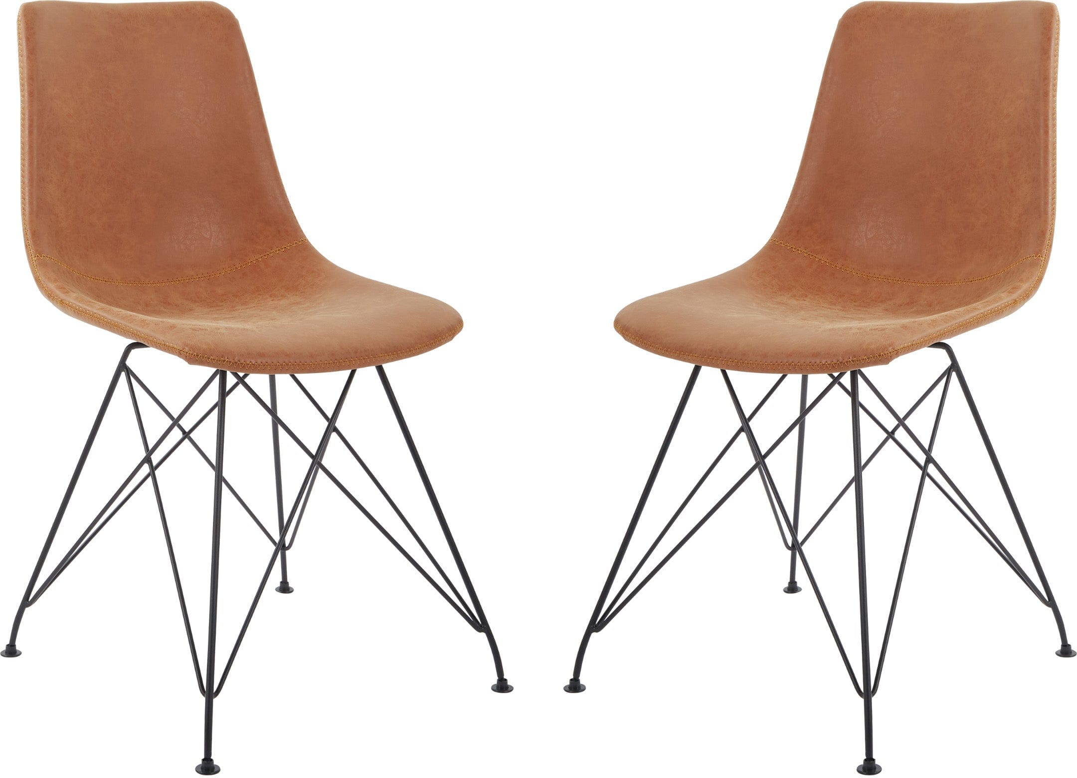 Office Star Trenton Ergonomic Office Chair, 2-Pack with Adjustable Height & Swivel Base - Perfect for Home Office, Conference Rooms & Workspaces [SB5662]