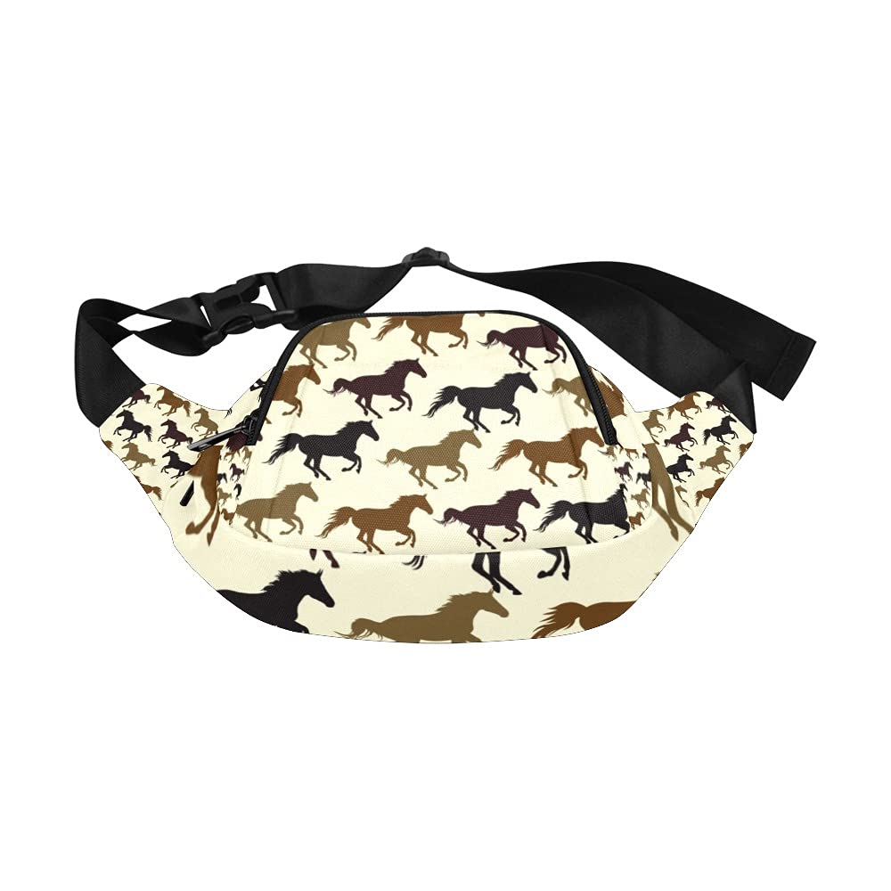 Unicorn in the Sky Fanny Pack for Women & Men - Adjustable Waist Bag with Belt for Running, Hiking & Travel - Trendy Hip Bum Bag for Outdoor Activities, Concerts & Daily Use