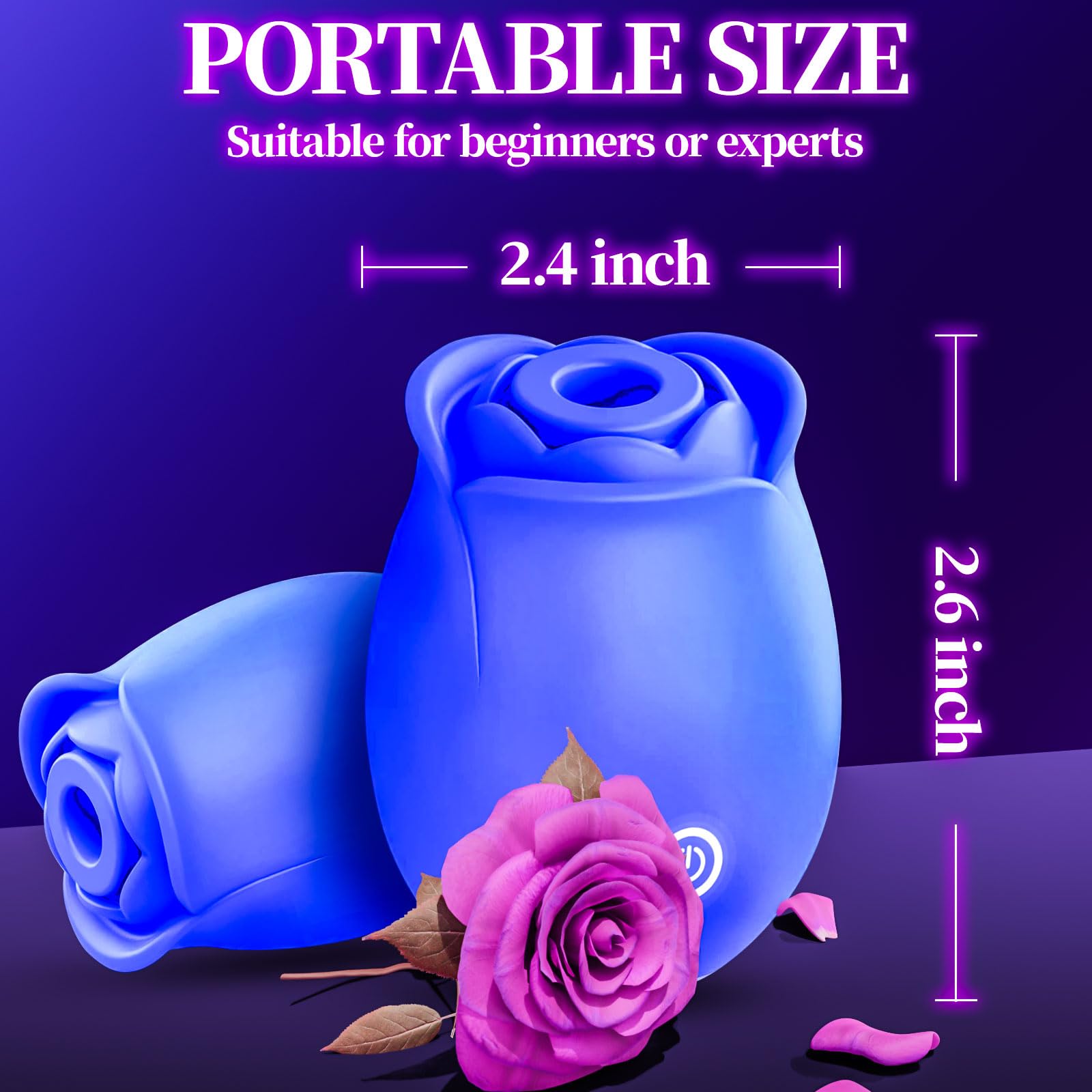 Rose Sucking Toy for Women - Couples Gift for Intimate Play