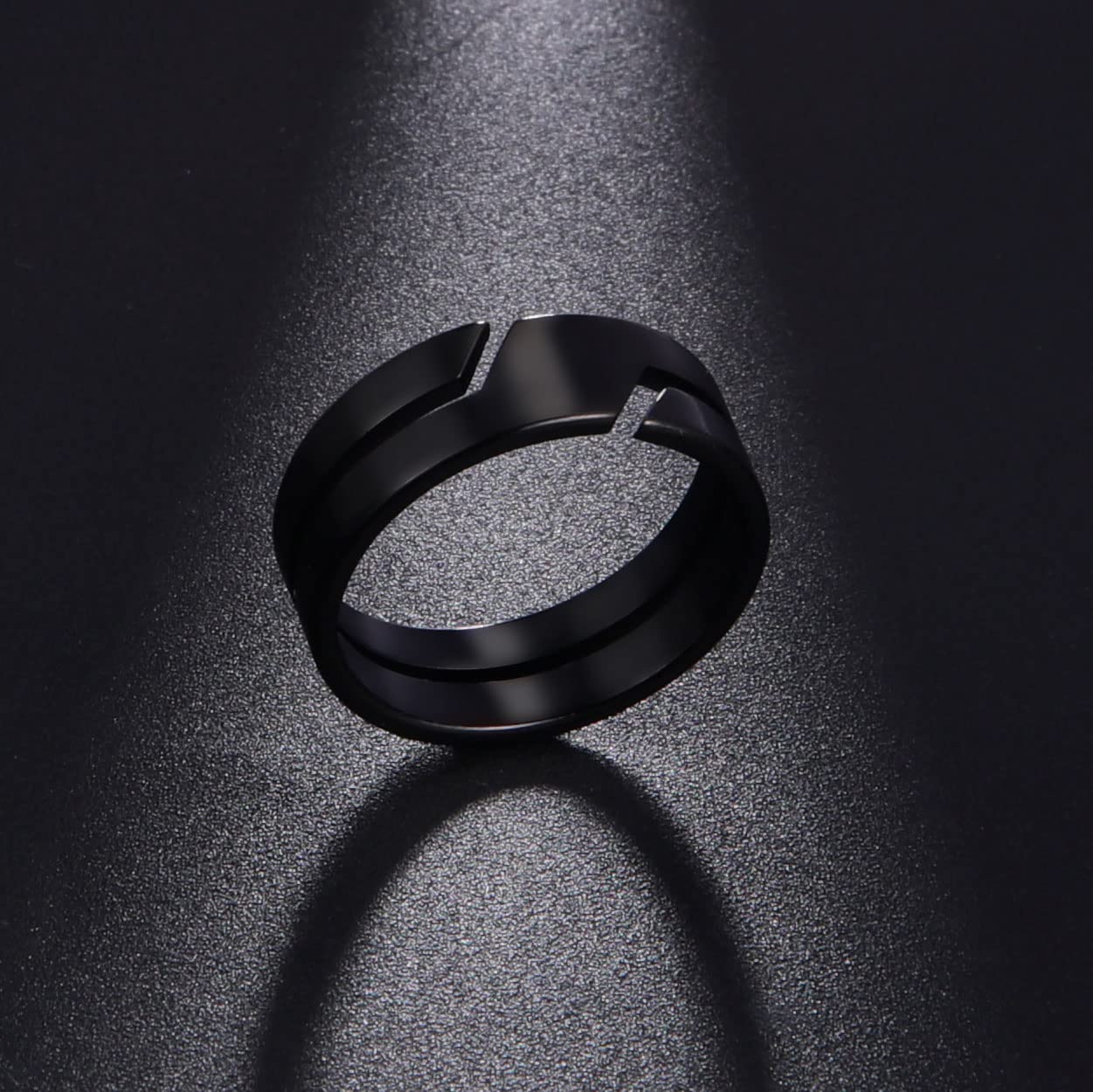 Stylish Stainless Steel Couple Rings for Men & Women - Matching Wedding Bands, Promise Rings & Romantic Gifts - Perfect for Anniversaries, Engagements & Everyday Wear
