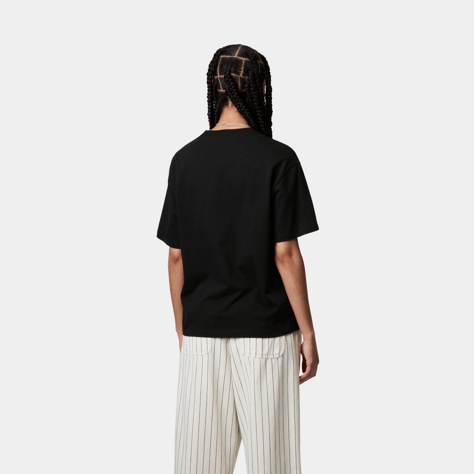 Women's Chase T-Shirt - Soft Cotton Black Tee for Casual Wear & Everyday Outfits | Perfect for Layering, Workouts & Street Style