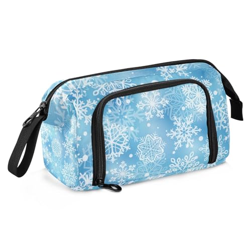Blue White Snowflake