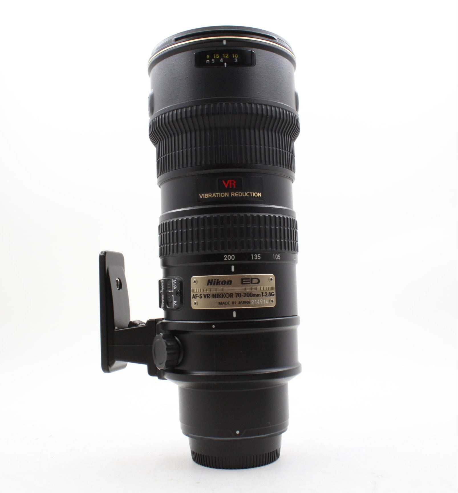 Used Nikon Nikkor AF-S 70-200mm f/2.8G ED VR II Telephoto Zoom Lens - Professional DSLR Camera Lens for Sports, Wildlife & Portrait Photography