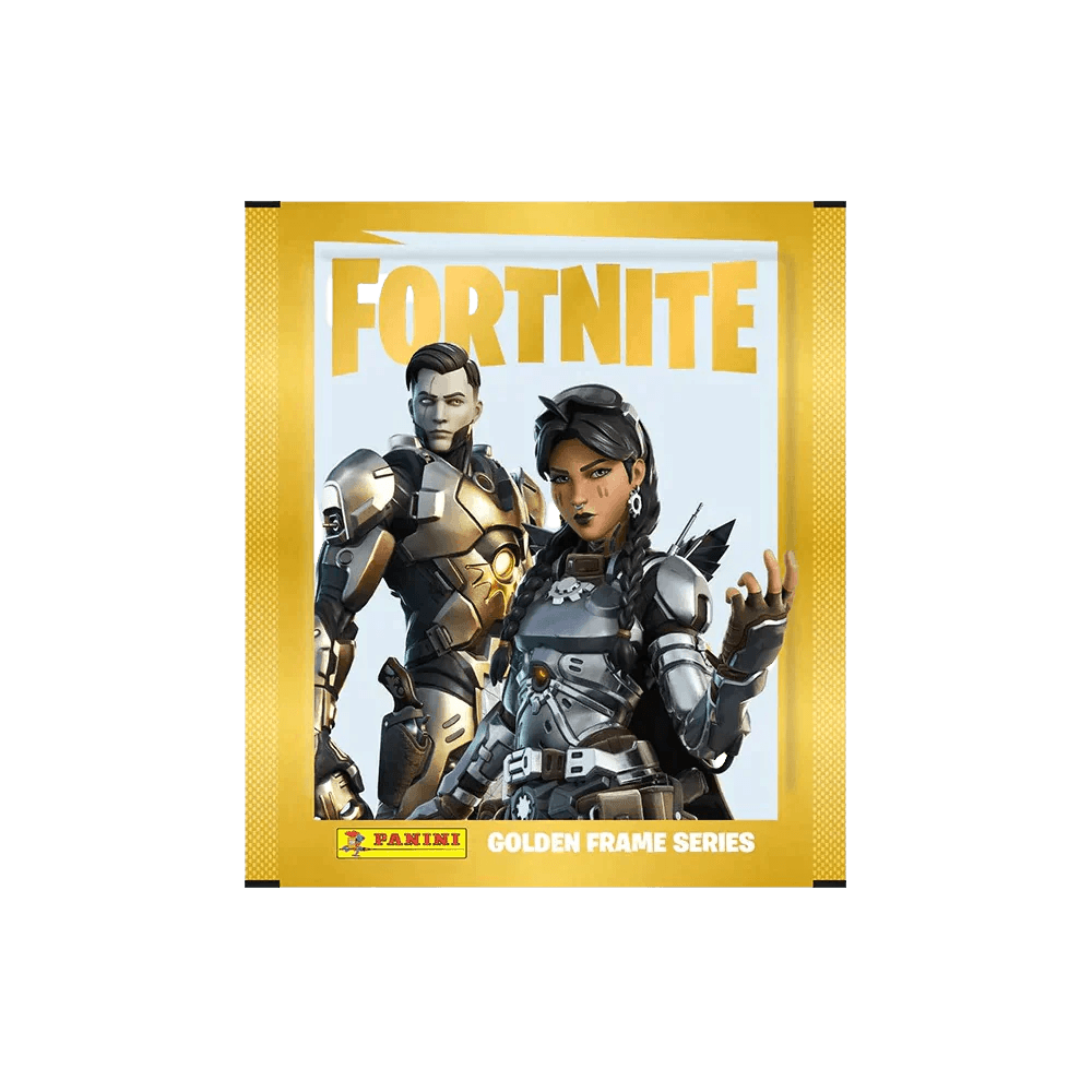Fortnite Gold Frame Series Sticker Collection Starter Pack - 100+ Premium Decals for Gaming Laptops, Phones & Controllers | Perfect for Gamers & Collectors